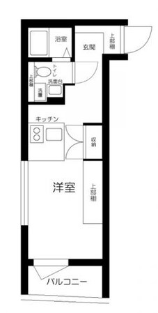 品川駅 徒歩14分 8階の物件間取画像